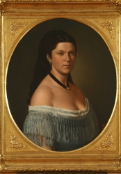 portret mlade gospodje iz obitelji Fisher